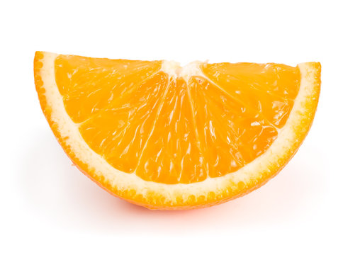 One slice of orange