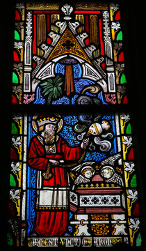Priest (depiction of bible verse Leviticus 7:35)