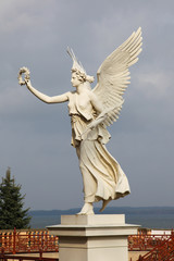 Fototapeta premium Victory - Statue in Schwerin castle, Germany