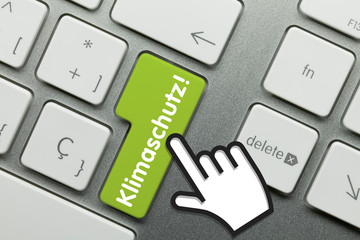 Klimaschutz! tastatur