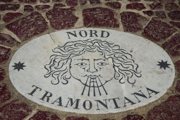 Roma, Italia, una delle più antiche divinità romane del vento.