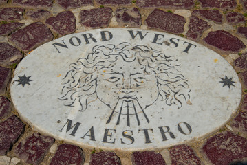 Roma, Italia, una delle più antiche divinità romane del vento.