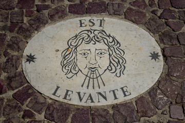 Roma, Italia, una delle più antiche divinità romane del vento.