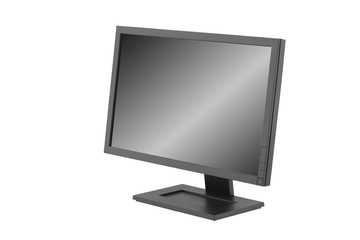 LCD monitor isolated