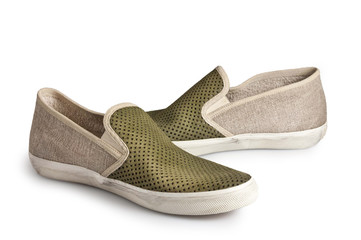 Scarpa Bassa da Uomo Verde