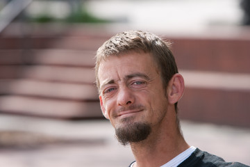 Naklejka premium Confident man