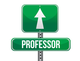 professor road sign