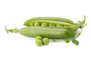 Ripe pea vegetable