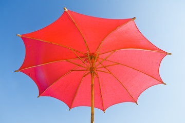 Mulberry paper umbrella.