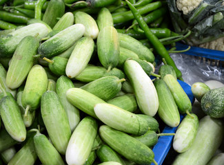 pile of cucumber