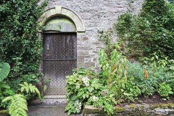 Old hidden doorway