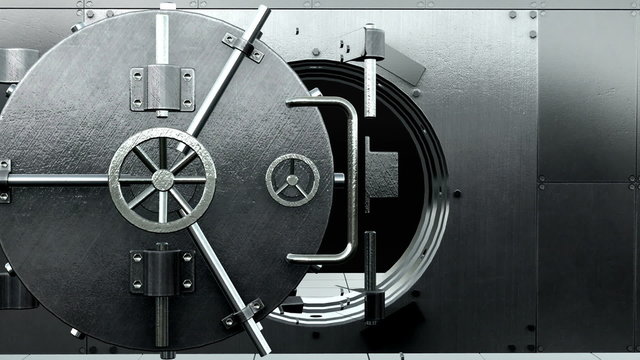 Opening bank solid vault