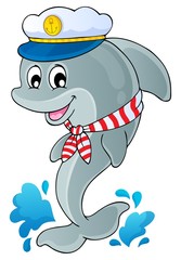 Image with dolphin theme 1