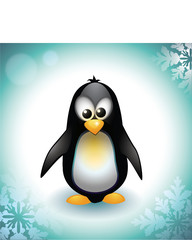 Naklejka premium Baby Penguin