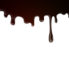 Vector Illustration of a Chocolate Background