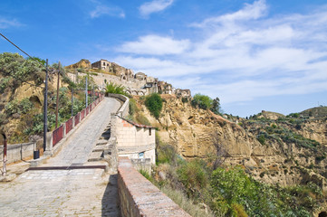 Fototapeta premium Panoramic view of Tursi. Basilicata. Italy.