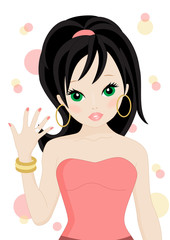 girl engaged to be married