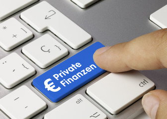 € Private Finanzen tastatur