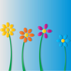 abstract floral background © miloje