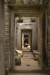 Fototapeta na wymiar Doors of The Khmer Empire