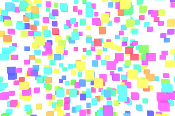 カラフルなブロックの素材