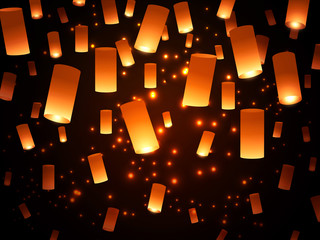 Paper Lantern Lights © Sergej Razvodovskij