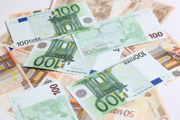 Obraz na płótnie Canvas euro money