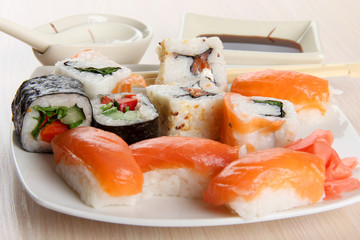 Sushi of fish