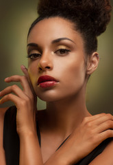 Glamorous African Woman