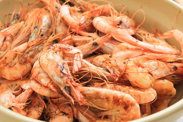 Fried shrimps