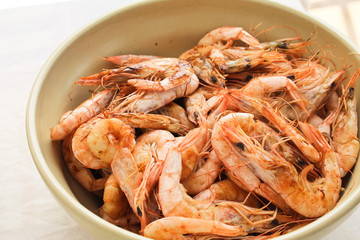 Fried shrimps