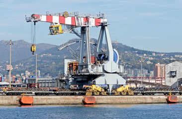 the port of Genoa