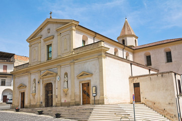 Obraz premium Cathedral of Annunziata. Tursi. Basilicata. Italy.