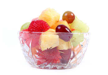 fruit cup - isolated