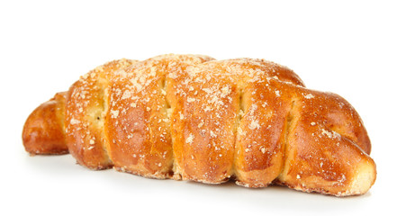 Tasty bun, isolated on white