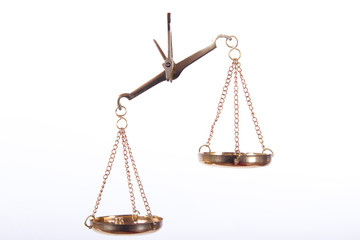 Golden Balance Scales
