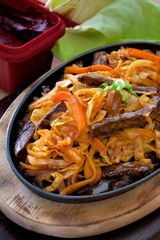 Korean steak
