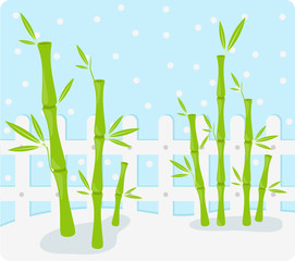 bamboo Background,vector illustration