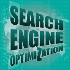 Search Engine Optimization - SEO Sign in Browser Window