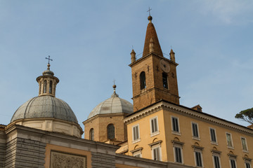 Fototapeta na wymiar Piazza del Popolo in Rome