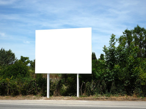 panneau publicitaire