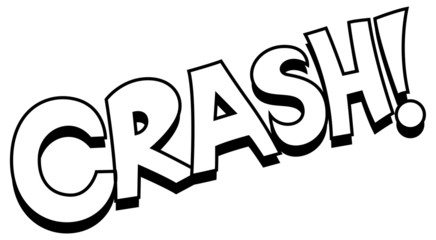 Crash - Comic Expression Vector Text