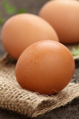 Braune Eier