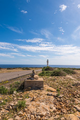 Formentera La Mola lighthouse mediterranean Sea