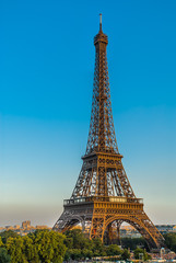 Fototapeta na wymiar the eiffel tower paris city France