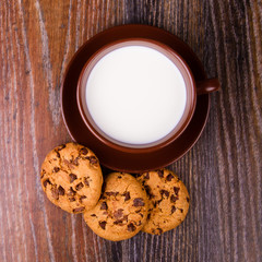 Cookies and milk
