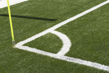 Obraz premium Soccer Football Corner