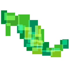 メキシコ　地図　国