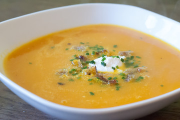 Carrot and ginger soup