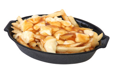 poutine closeup